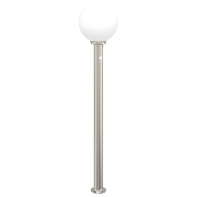 Vidaxx borne d'éclairage avec capteur 120 cm inox IP44