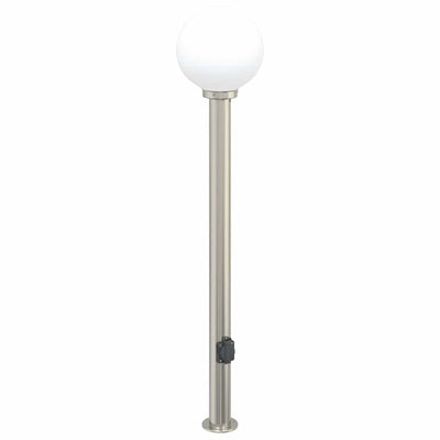 Vidaxx borne d'éclairage avec douille 120 cm inox IP44