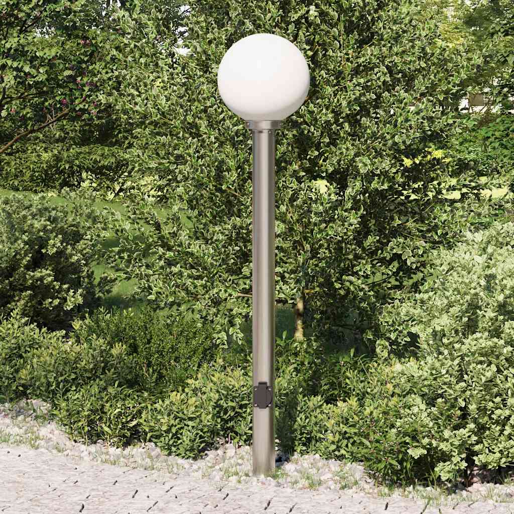 Vidaxx borne d'éclairage avec douille 120 cm inox IP44