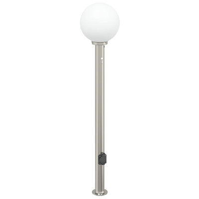 Borne d'éclairage Vidaxx avec capteur et douille 120 cm inox IP44