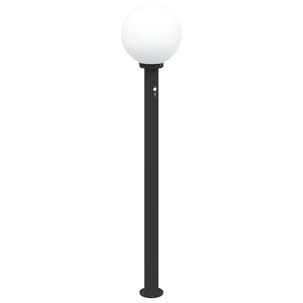 Vidaxx borne d'éclairage avec capteur 120 cm noir IP44