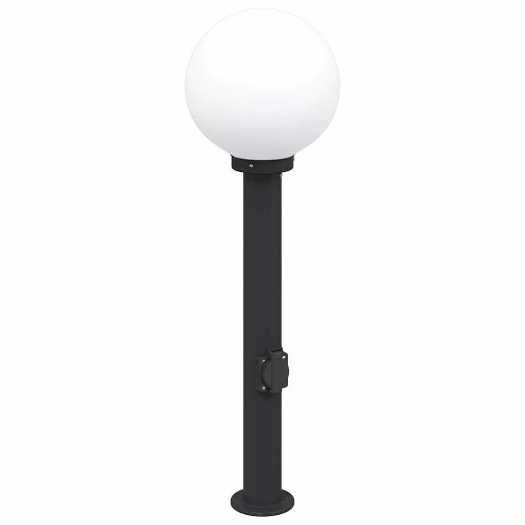 Vidaxx borne d'éclairage avec douille 80 cm noir IP44