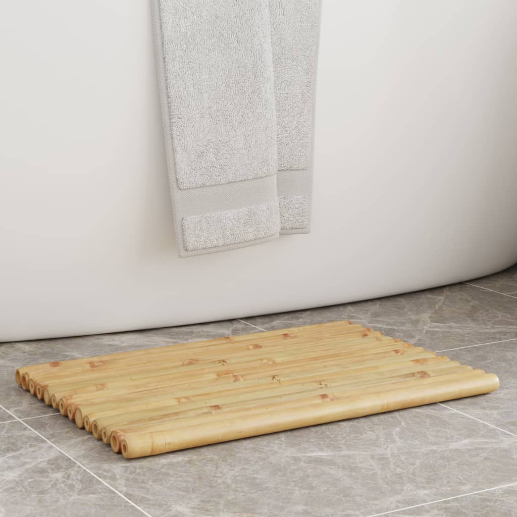 Vidaxl Bath Mats 2 ST 50x35 cm de bambou