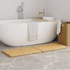 Vidaxl Bath Mats 2 ST 70x50 cm BAMBOO