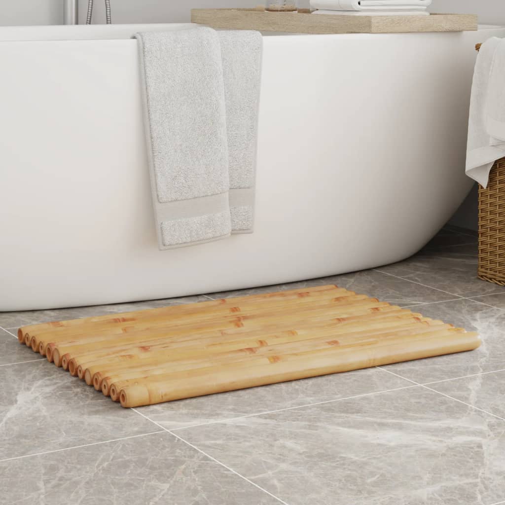 Vidaxl Bath Mats 2 ST 70x50 cm BAMBOO