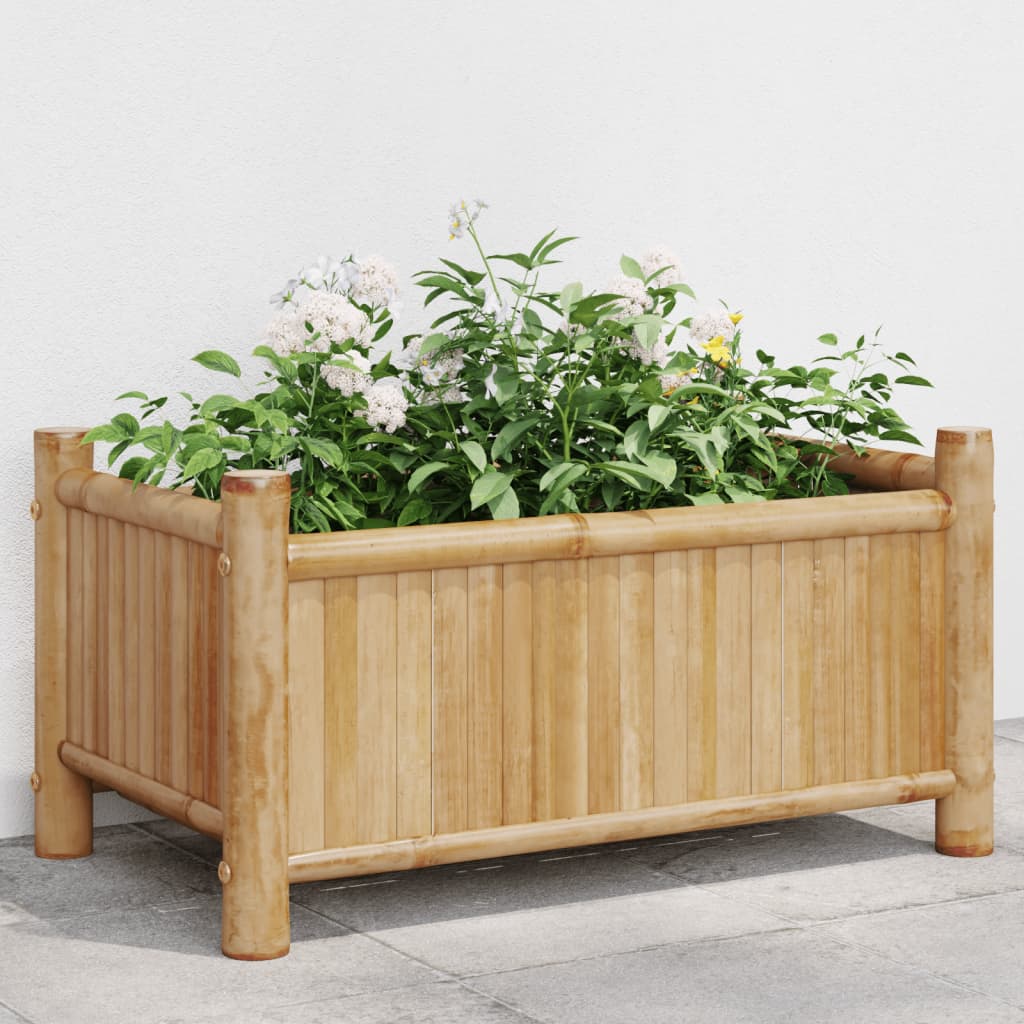 Boîte de planification Vidaxl 50x30x25 cm bambou