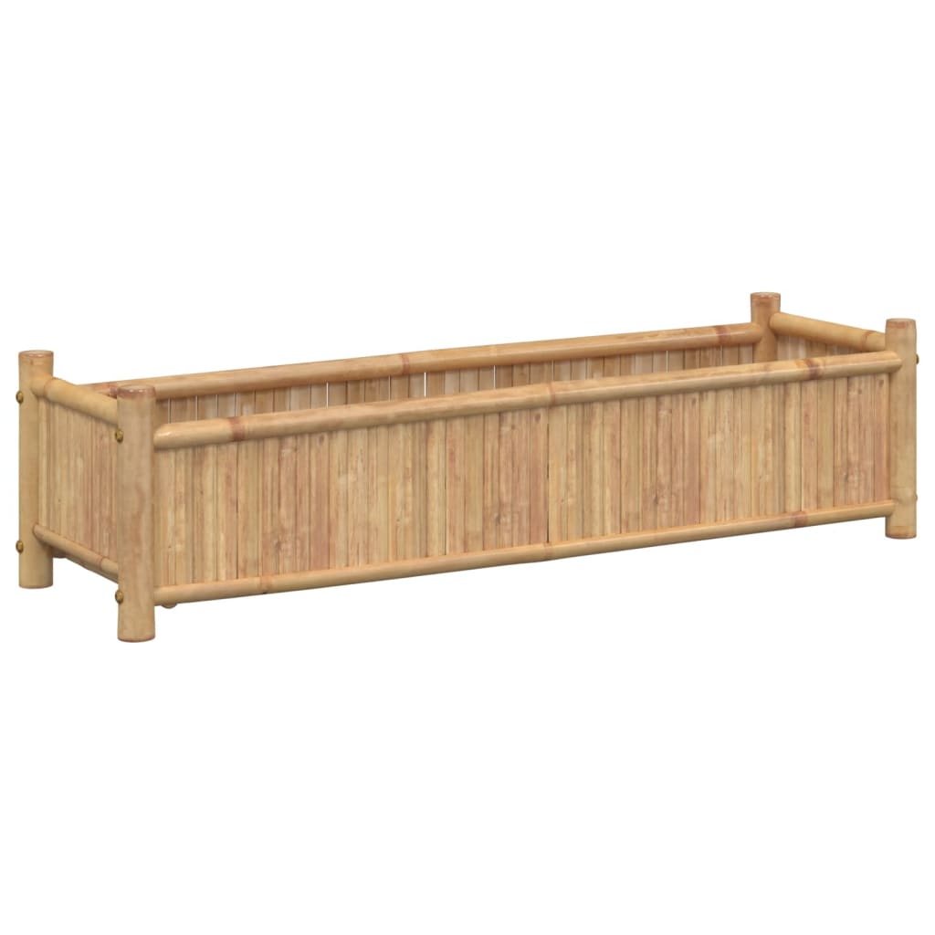 Vidaxl Planning Box 100x30x25 cm bambou