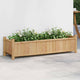 Vidaxl Planning Box 100x30x25 cm bambou