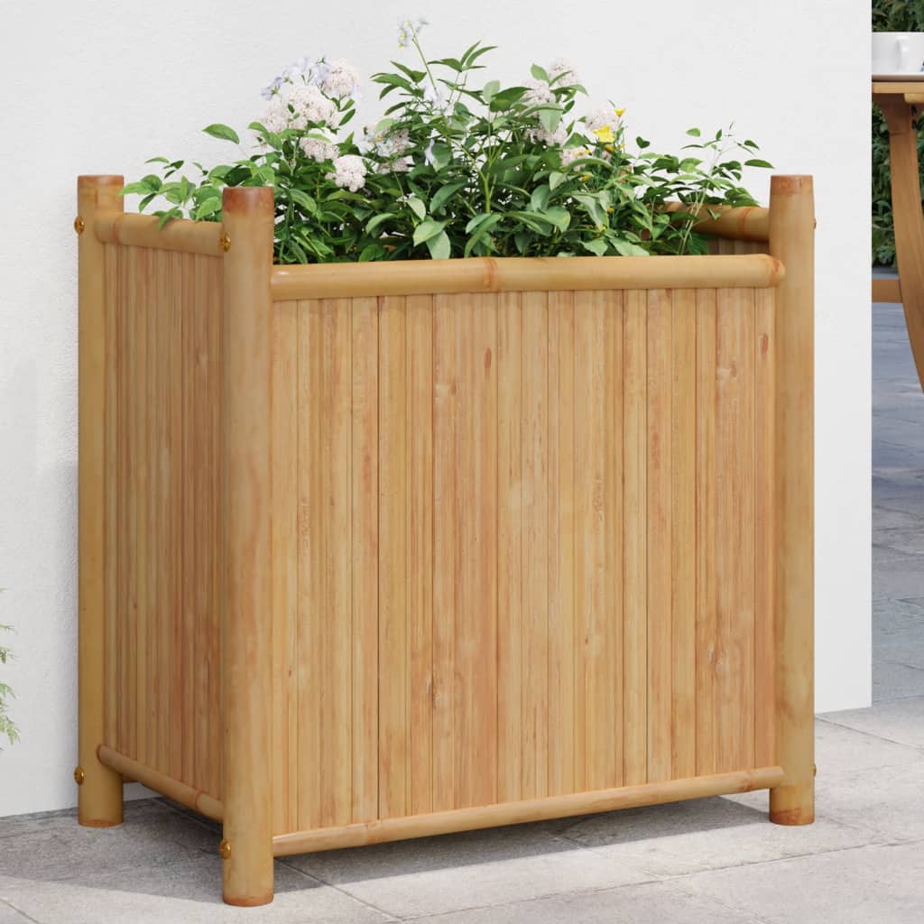 Boîte de planification Vidaxl 50x30x50 cm bambou