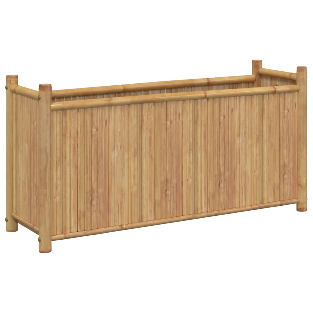 Boîte de planification Vidaxl 100x30x50 cm de bambou
