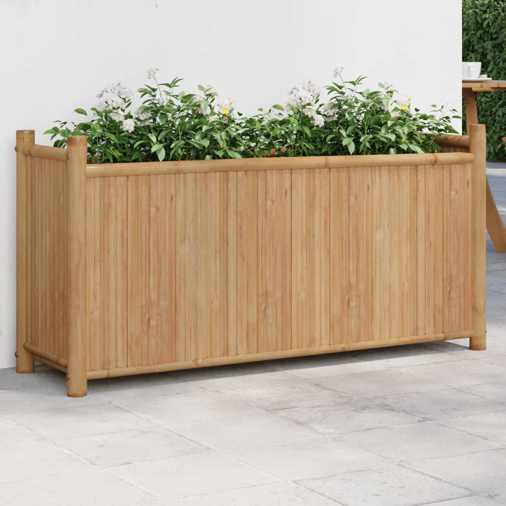 Boîte de planification Vidaxl 100x30x50 cm de bambou