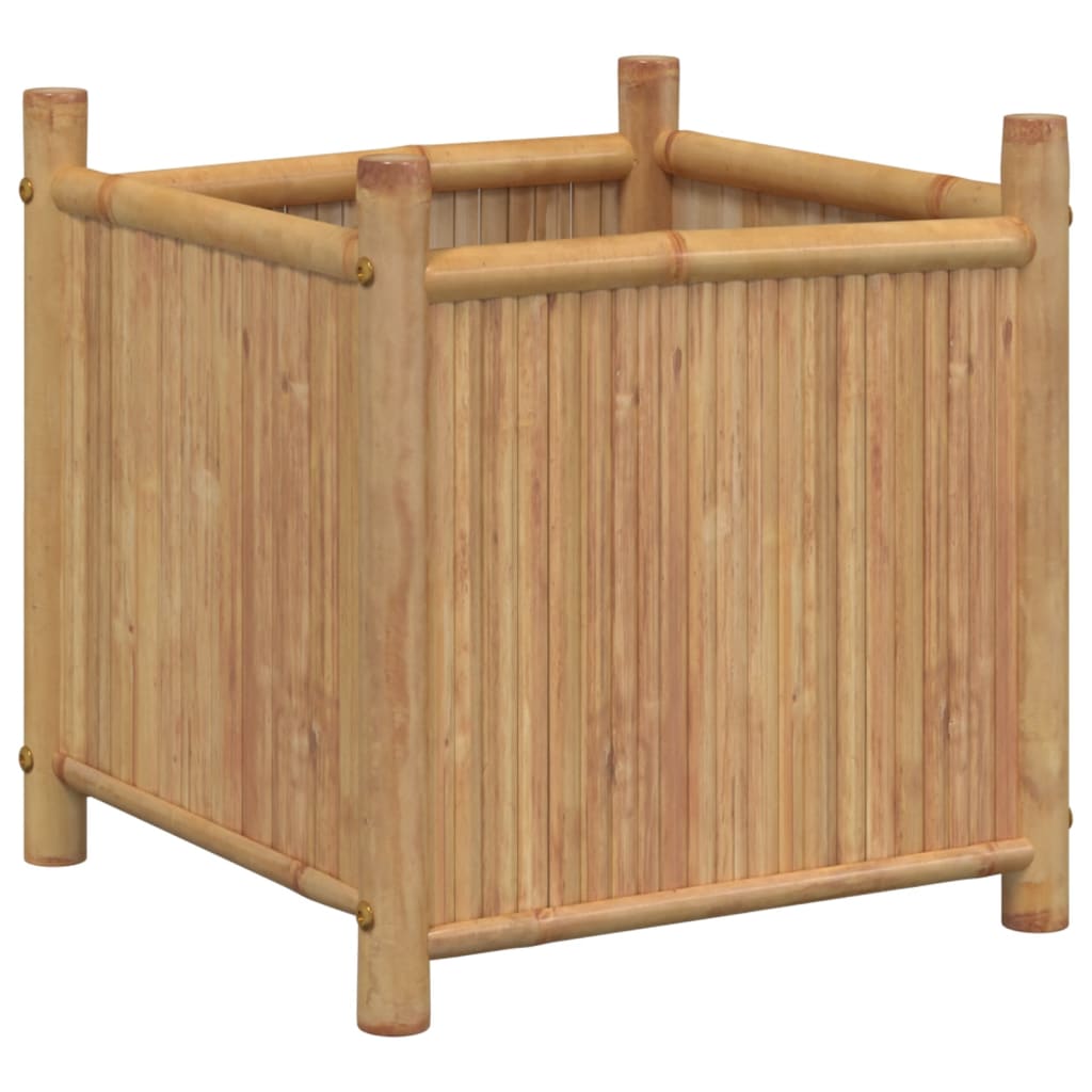 Boîte de planification Vidaxl 50x50x50 cm de bambou