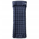 Vidaxl Camping Mattress avec oreiller auto-gris gris - afbeelding 2