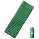 Vidaxl Camping Mattress avec oreiller à venir à 1 Person Greenery