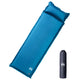 Vidaxl Camping Matelas avec oreiller qui bloque une turquoise à 1 personne