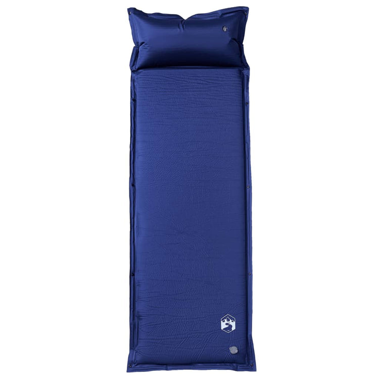 Vidaxl Camping Mattress avec oreiller le prochain bleu marine auto-out-automobile