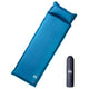 Vidaxl Camping Matelas avec oreiller qui bloque une turquoise à 1 personne