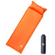 Vidaxl Camping Matelas avec oreiller auto-orange unique orange
