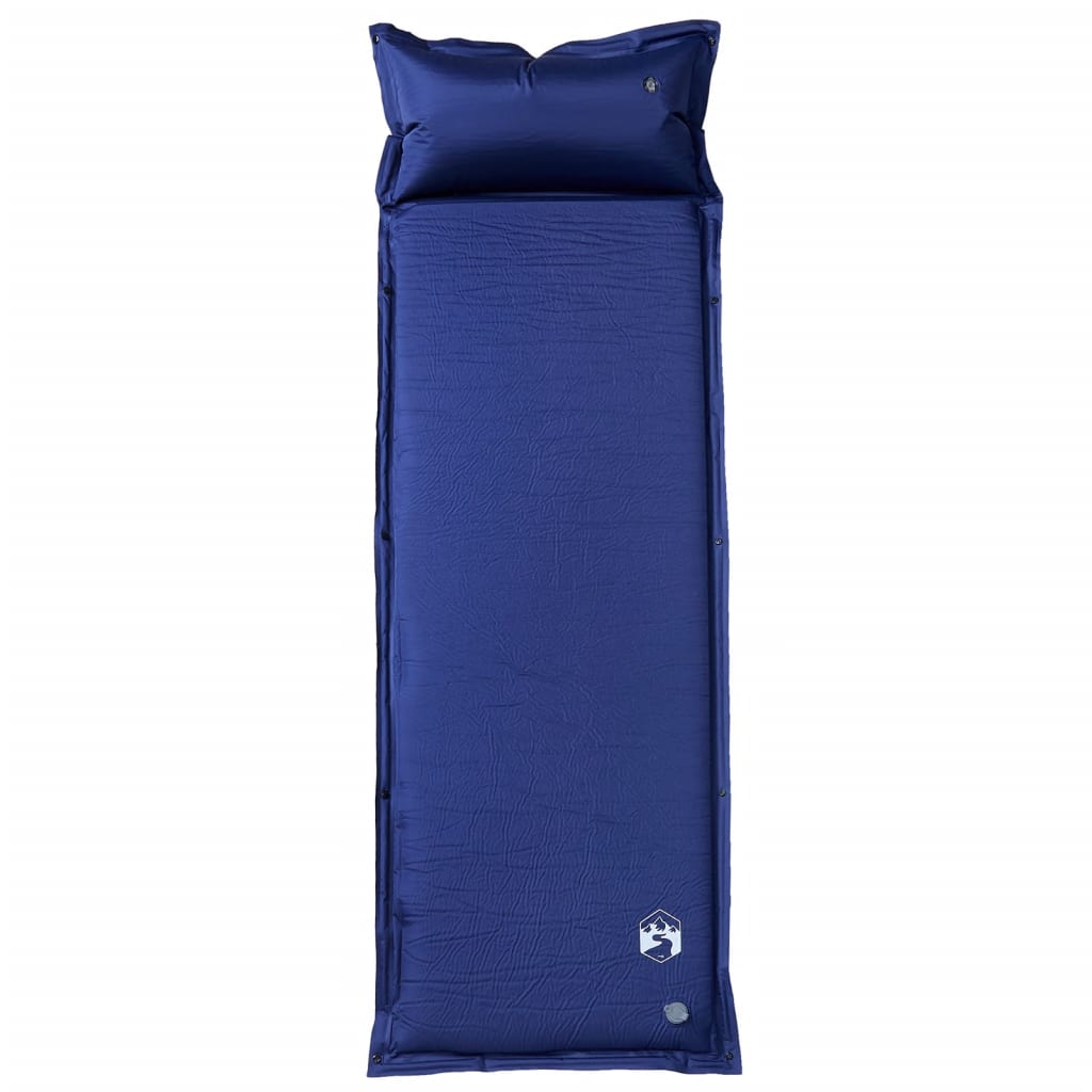 Vidaxl Camping Mattress avec oreiller le prochain bleu marine auto-out-automobile