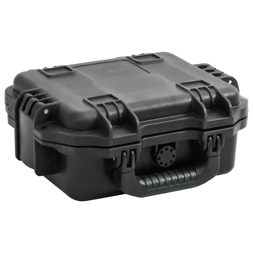 Vidaxl FlightCase portable 30x24.5x12.5 cm pp noir
