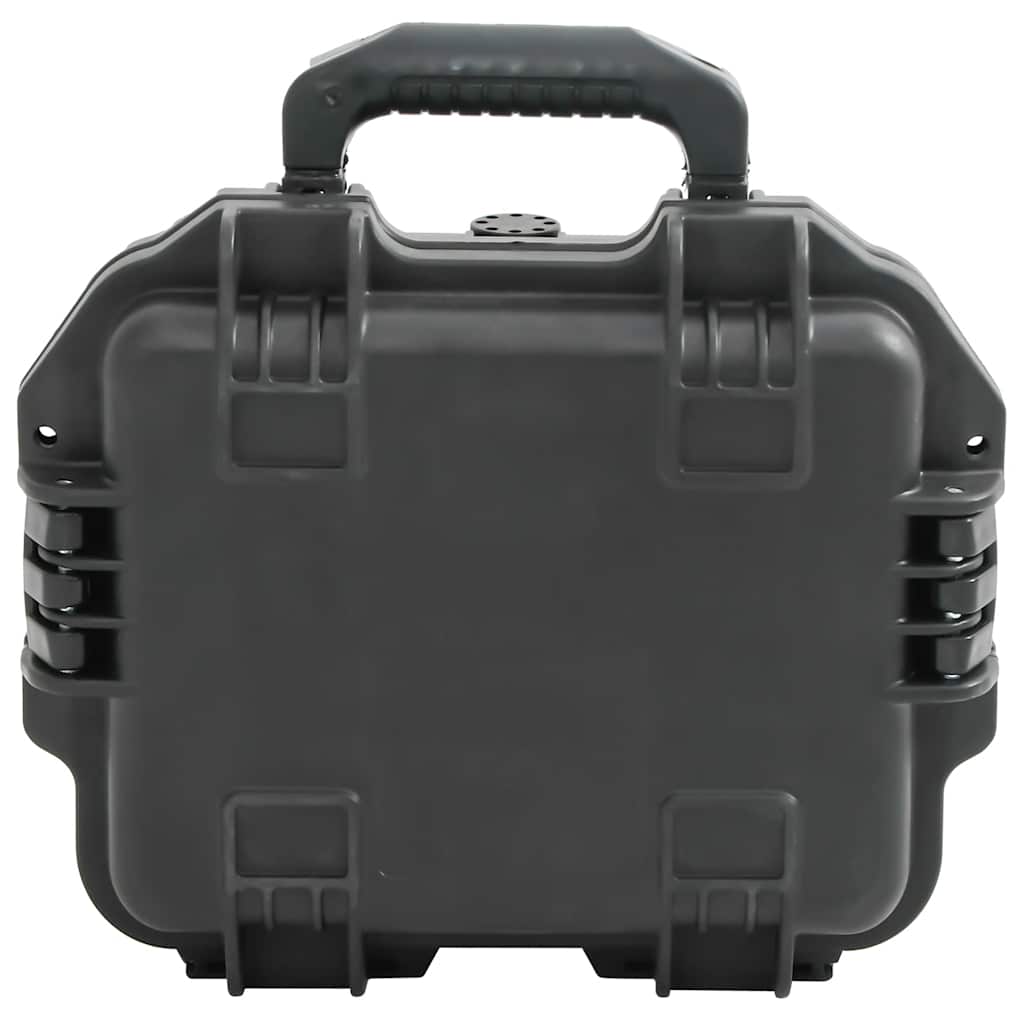 Vidaxl FlightCase portable 30x24.5x12.5 cm pp noir