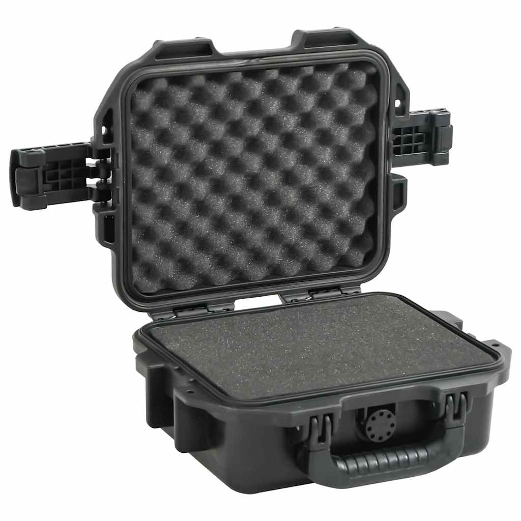 Vidaxl FlightCase portable 30x24.5x12.5 cm pp noir