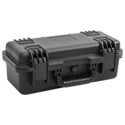Vidaxl FlightCase Portable 46.5x21.5x17.5 cm pp noir