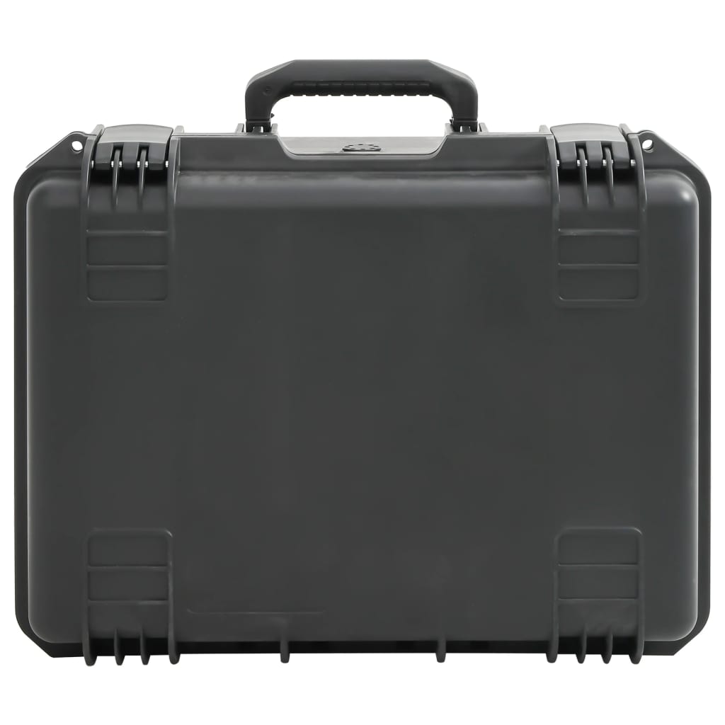 Vidaxl FlightCase portable 49x38x23 cm pp noir