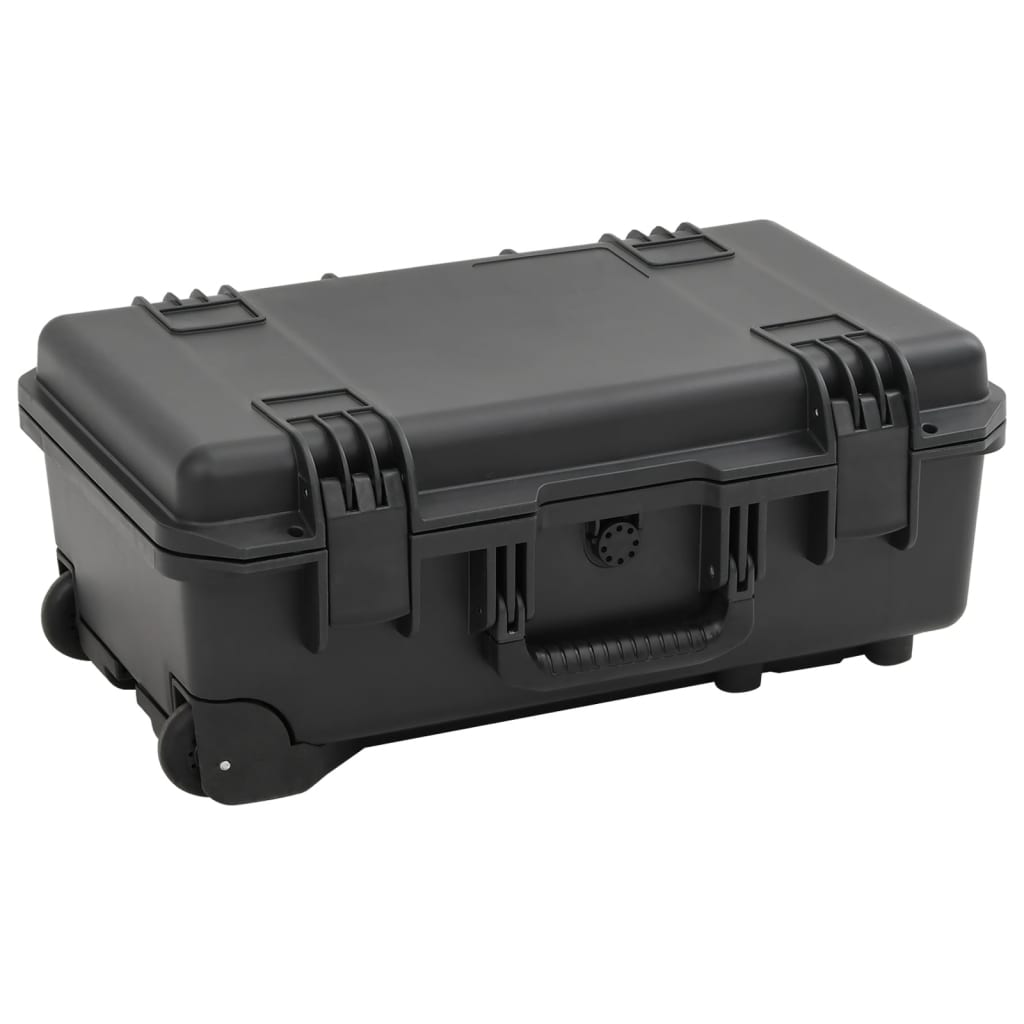 Vidaxl FlightCase portable 55x35x22.5 cm pp noir