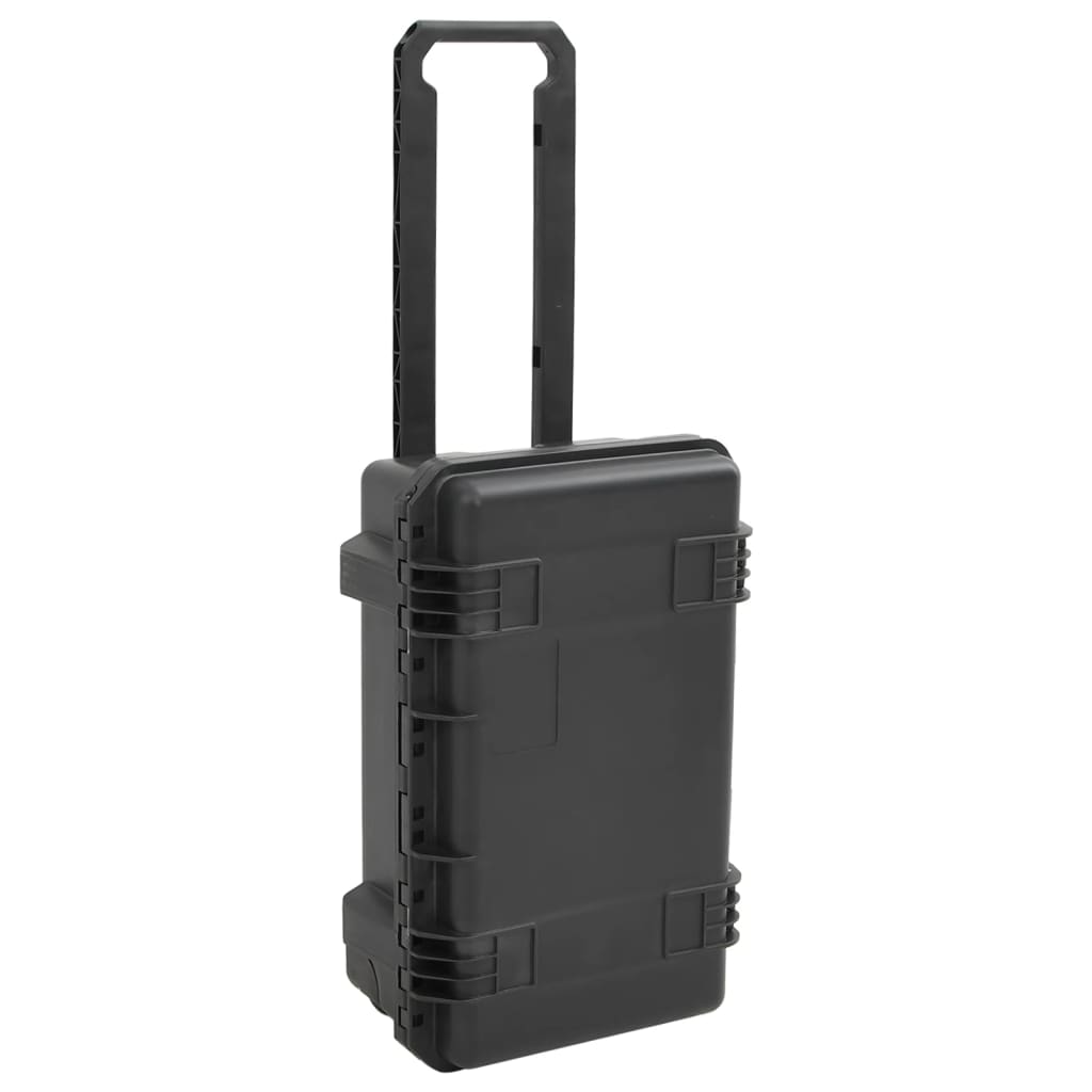 Vidaxl FlightCase portable 55x35x22.5 cm pp noir