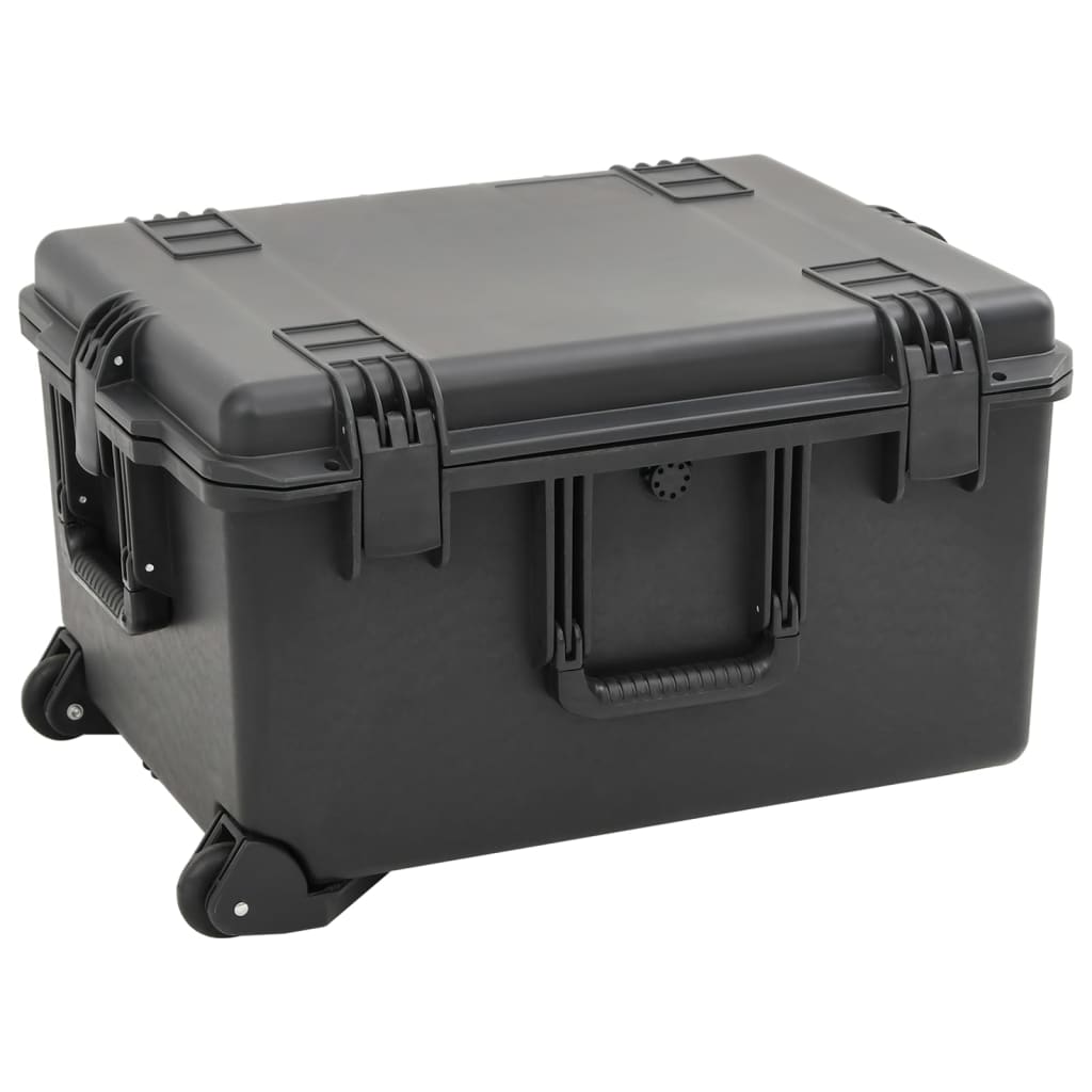 Vidaxl FlightCase portable 62.5x49.5x37 cm pp noir