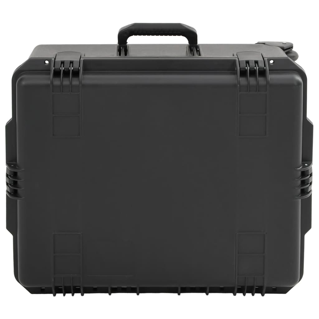 Vidaxl FlightCase portable 62.5x49.5x37 cm pp noir