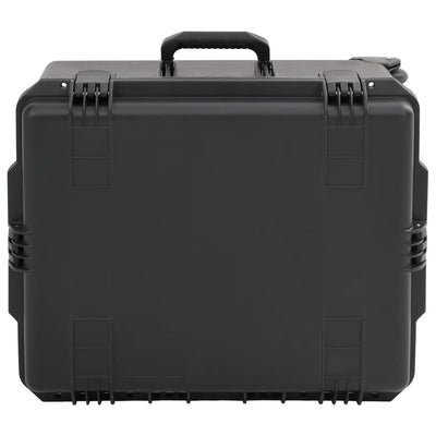Vidaxl FlightCase portable 62.5x49.5x37 cm pp noir