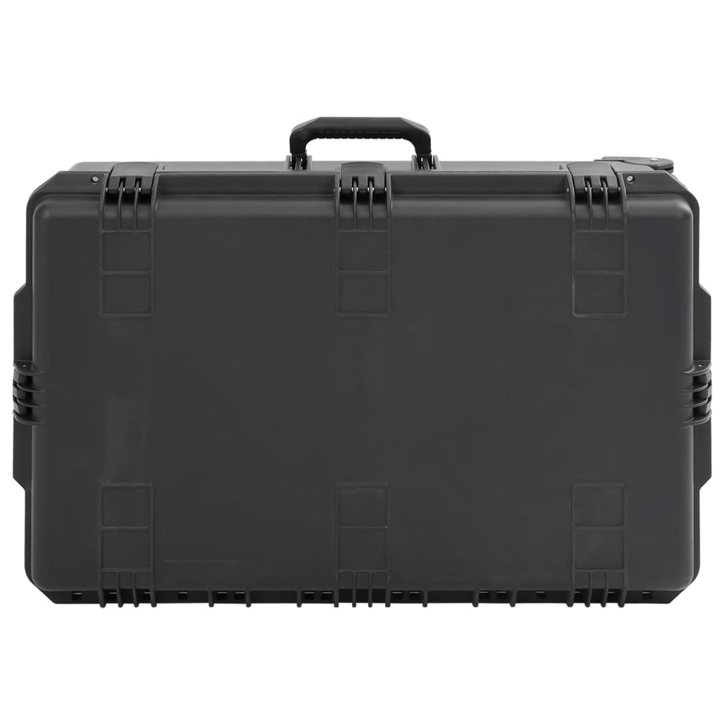 Vidaxl FlightCase Portable 79.5x51.5x30.5 cm pp noir
