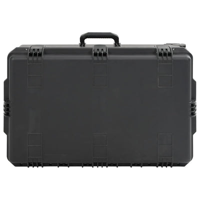 Vidaxl FlightCase Portable 79.5x51.5x30.5 cm pp noir