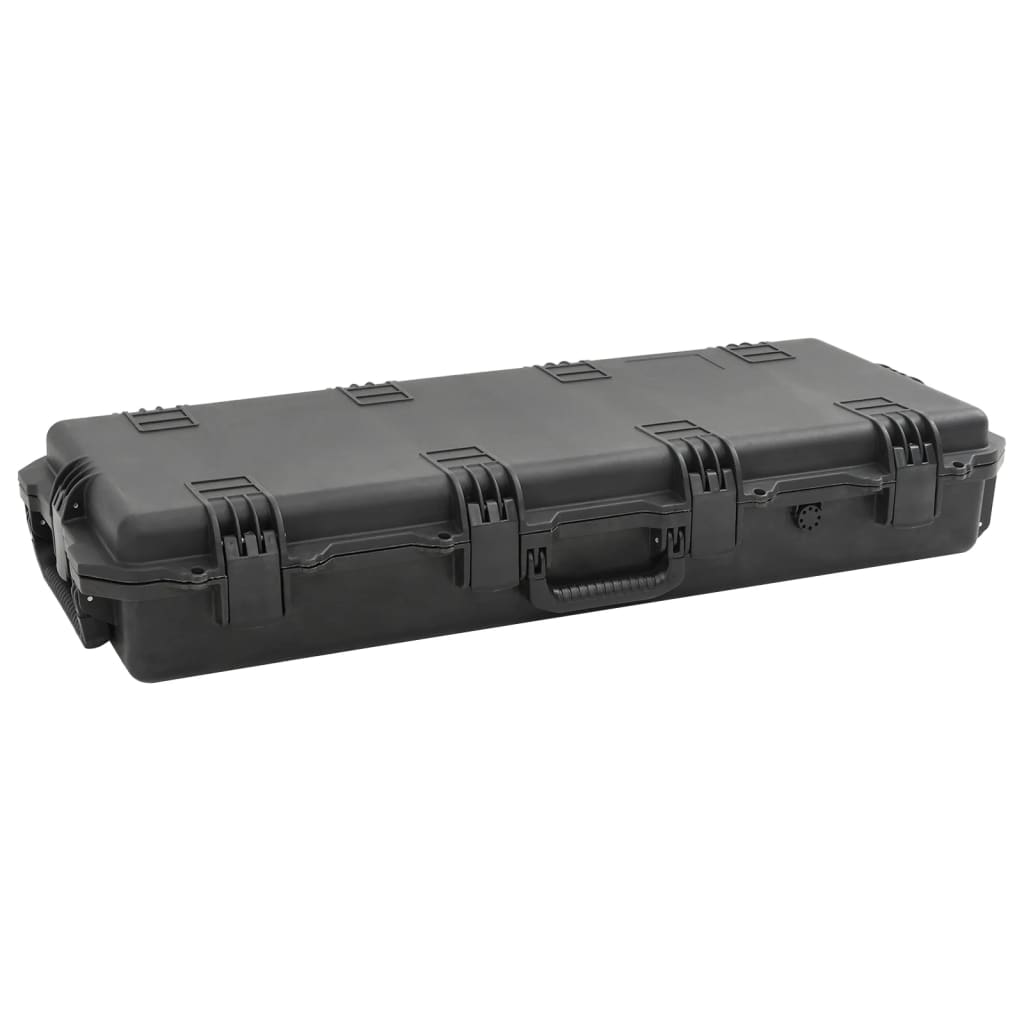 Vidaxl FlightCase Portable 100.5x42x17 cm pp noir