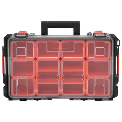 Vidaxl FlightCase Portable 55.5x34.5x13.5 cm pp noir
