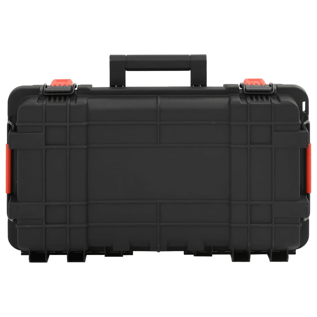 Vidaxl FlightCase Portable 56.5x34x16 cm pp noir