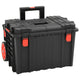 Vidaxl FlightCase Portable 56.5x45.5x48 cm pp noir