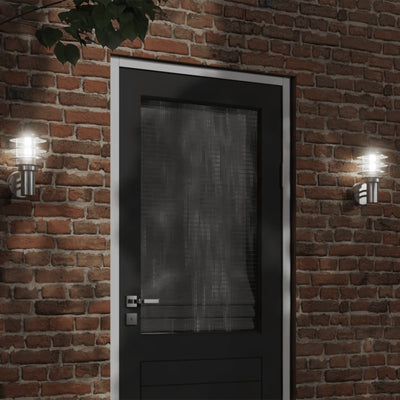 Vidaxl Lampes murales extérieures 2 St