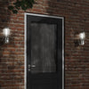 Vidaxl Lampes murales extérieures 2 ST avec capteurs en acier inoxydable couleur