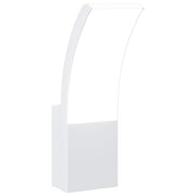 Vidaxl lampe murale extérieure LED coulé en aluminium blanc - afbeelding 2