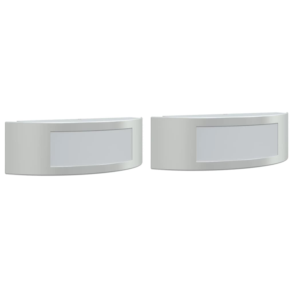 Vidaxl Lampes murales extérieures 2 St