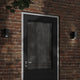 Vidaxl Lampes murales extérieures 2 Sted en aluminium noir