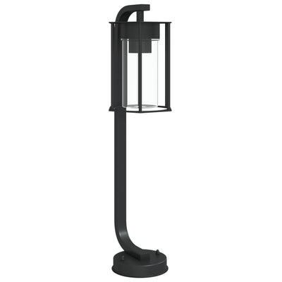 Lampadaire Vidaxl pour l'extérieur de 60 cm en acier inoxydable noir