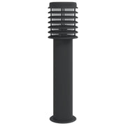 Lampadaire Vidaxl pour l'extérieur de 60 cm en acier inoxydable noir - afbeelding 2