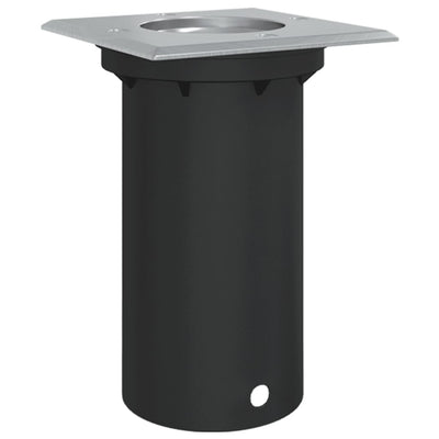Vidaxl à l'extérieur - Éclairage du terrain carré 10,5x10,5 cm en aluminium noir