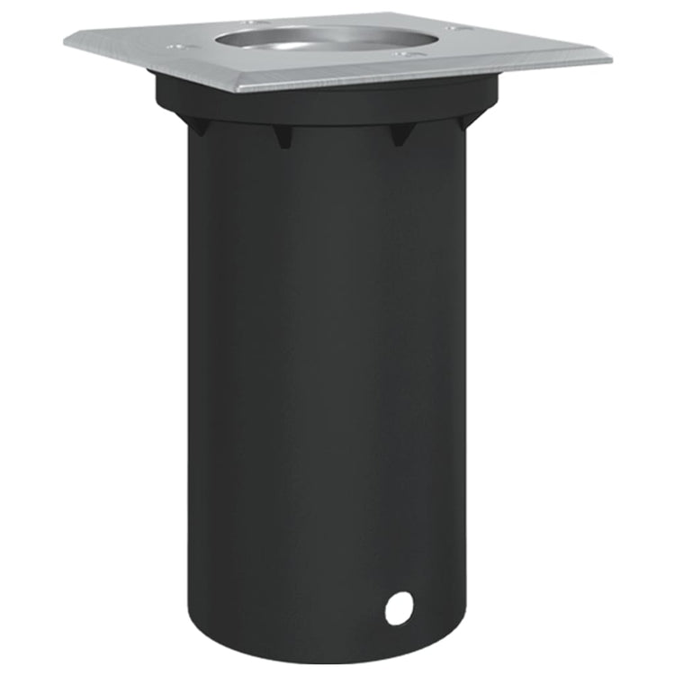 Vidaxl à l'extérieur - Éclairage du terrain carré 10,5x10,5 cm en aluminium noir