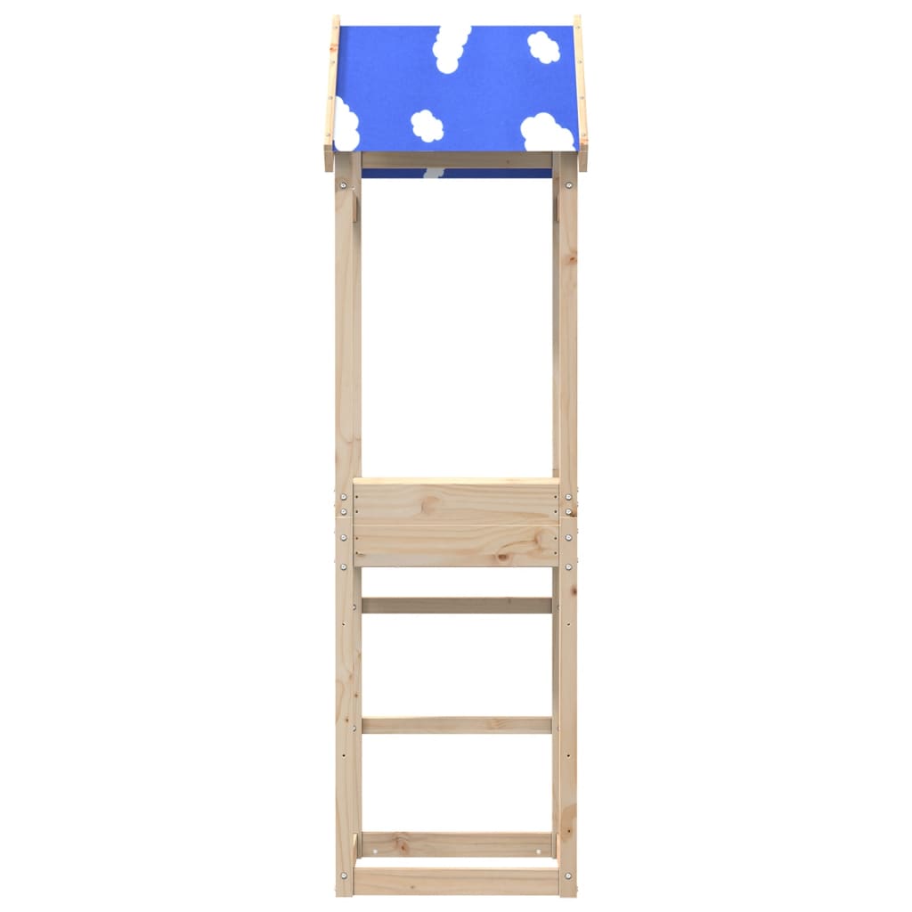 Vidaxl Play Tower 52.5x46.5x195 cm Pine solide