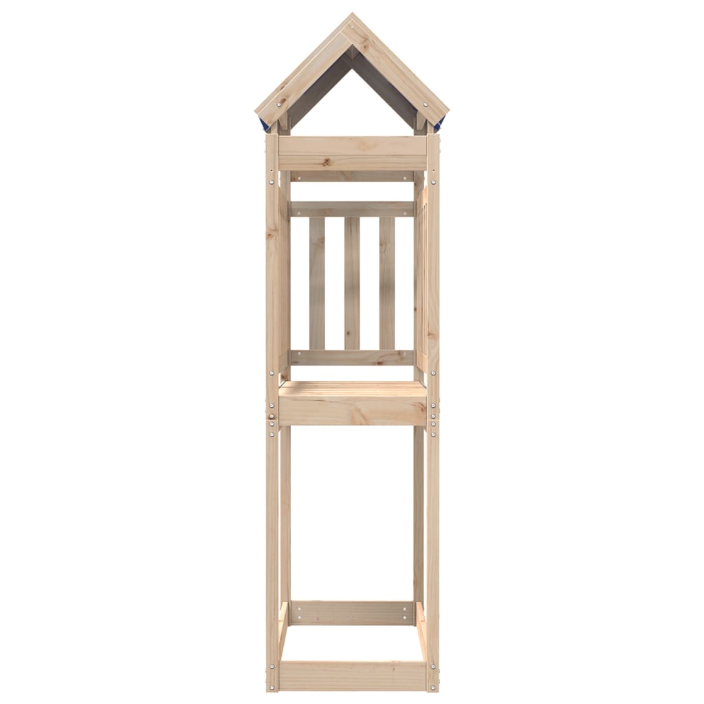 Vidaxl Play Tower 110.5x52.5x215 cm Pine solide